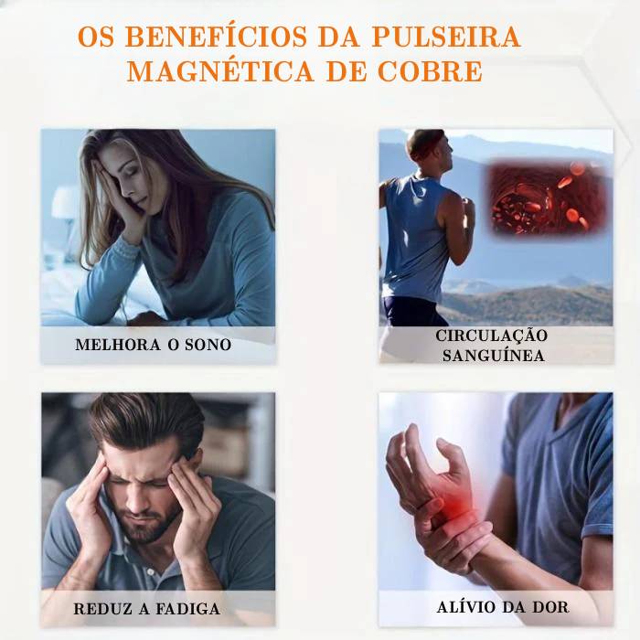 Magnético Cobre – Alívio & Vitalidade